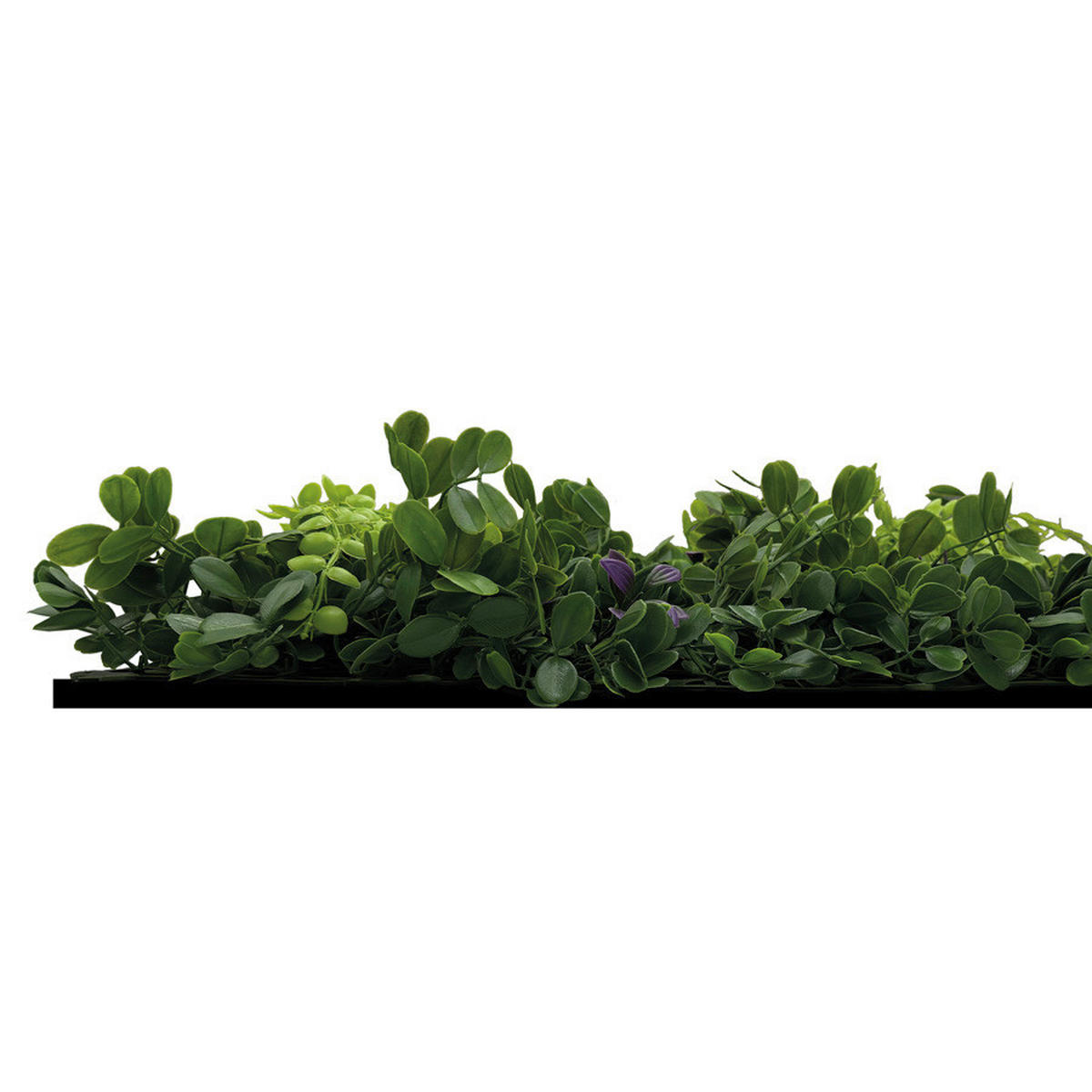 Wand-und Akustikpaneel grün L/B/H: ca. 52x52x0,4 cm pro Stück Wandpaneel 52x52 Mixed Flora - grün (52,00/52,00/0,40cm)