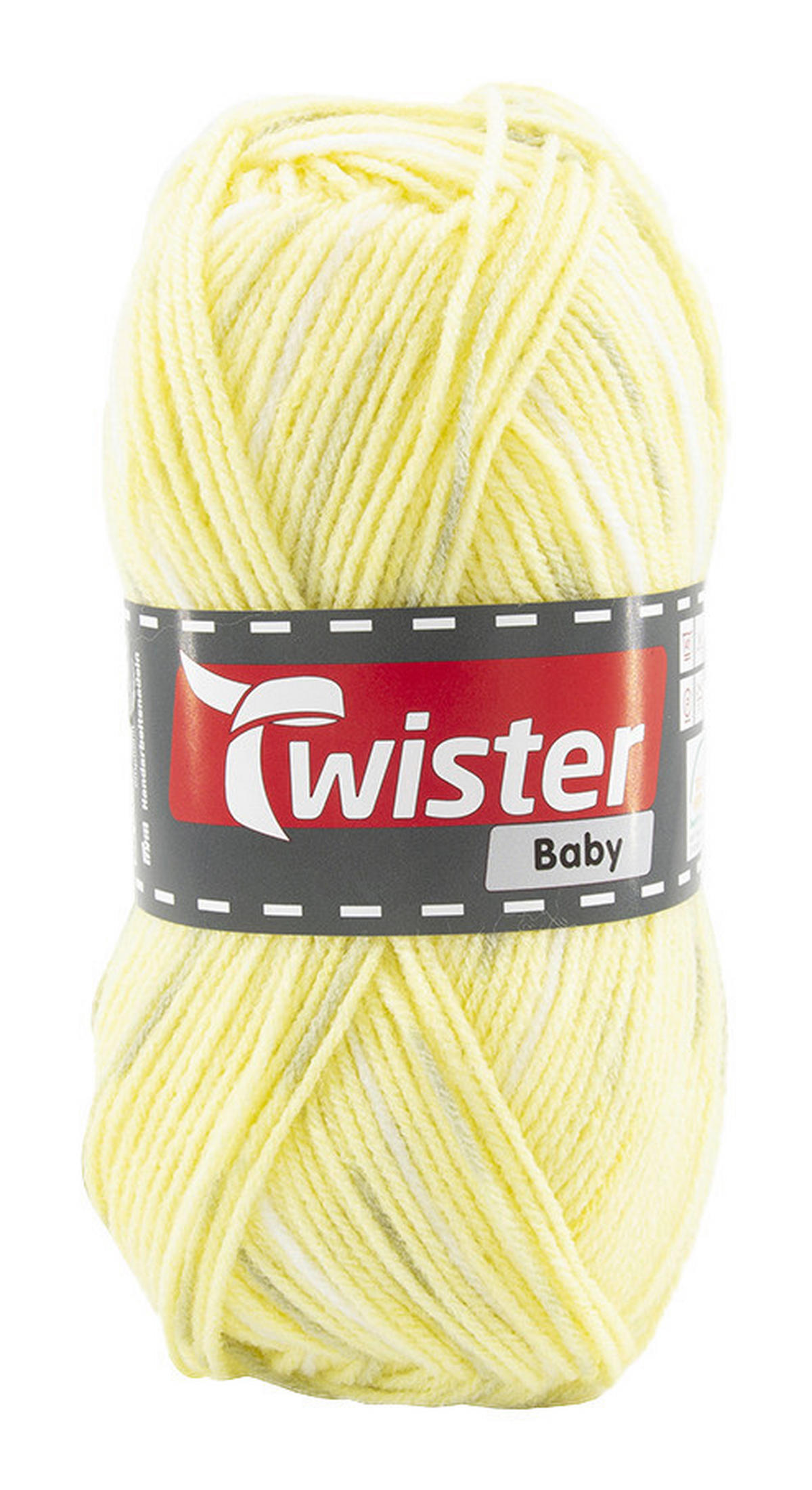 Handstrickgarn Baby  lemon L: ca. 21000 cm Baby - Multi/ lemon (21000,00cm) - Twister