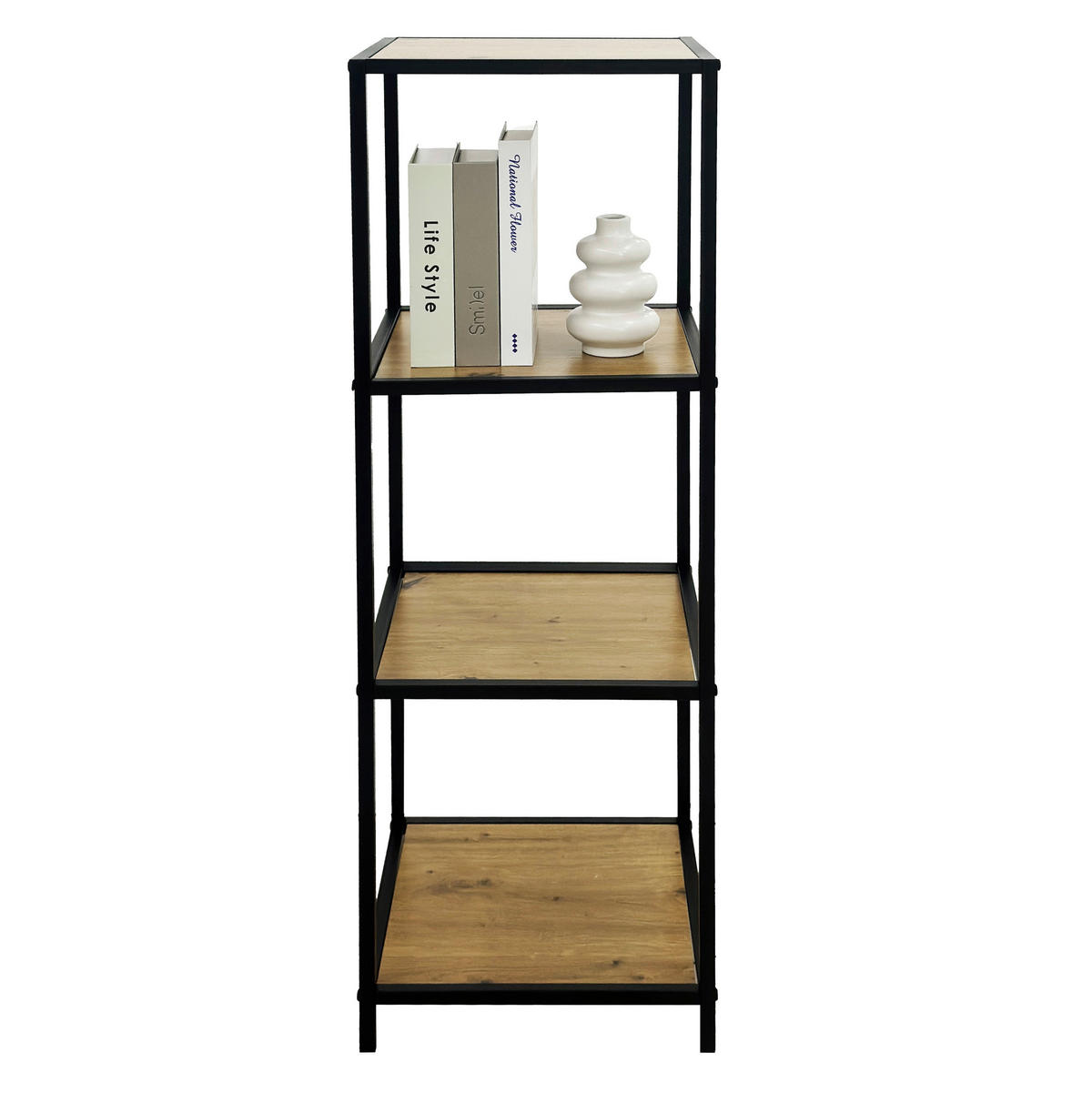 Standregal Sensation schwarz B/H/T: ca. 34x105x32 cm Sensation - schwarz (34,00/105,00/32,00cm)