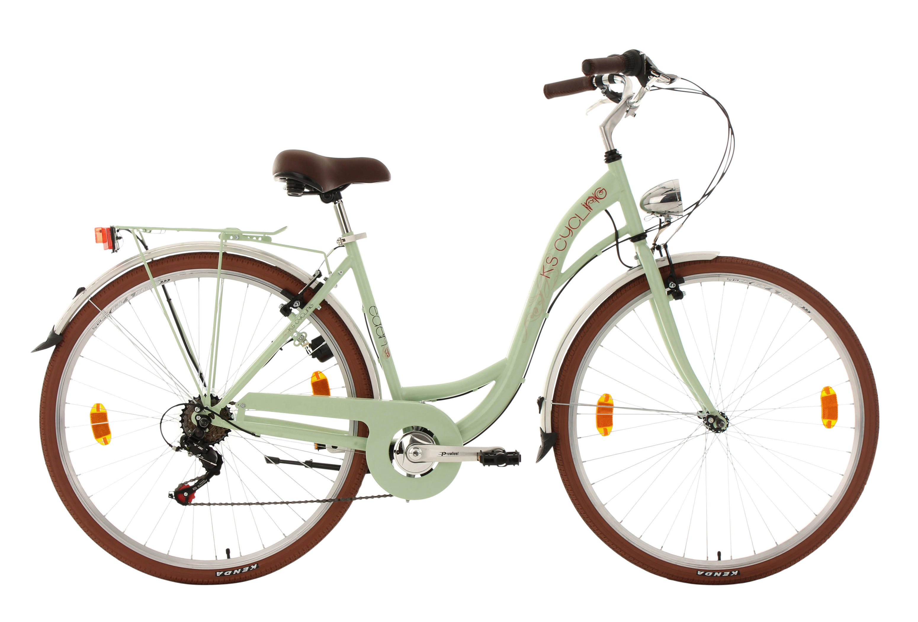 KS-Cycling City-Bike Eden 731C 28 Zoll Rahmenhöhe 48 cm 6 Gänge mint mint ca. 28 Zoll