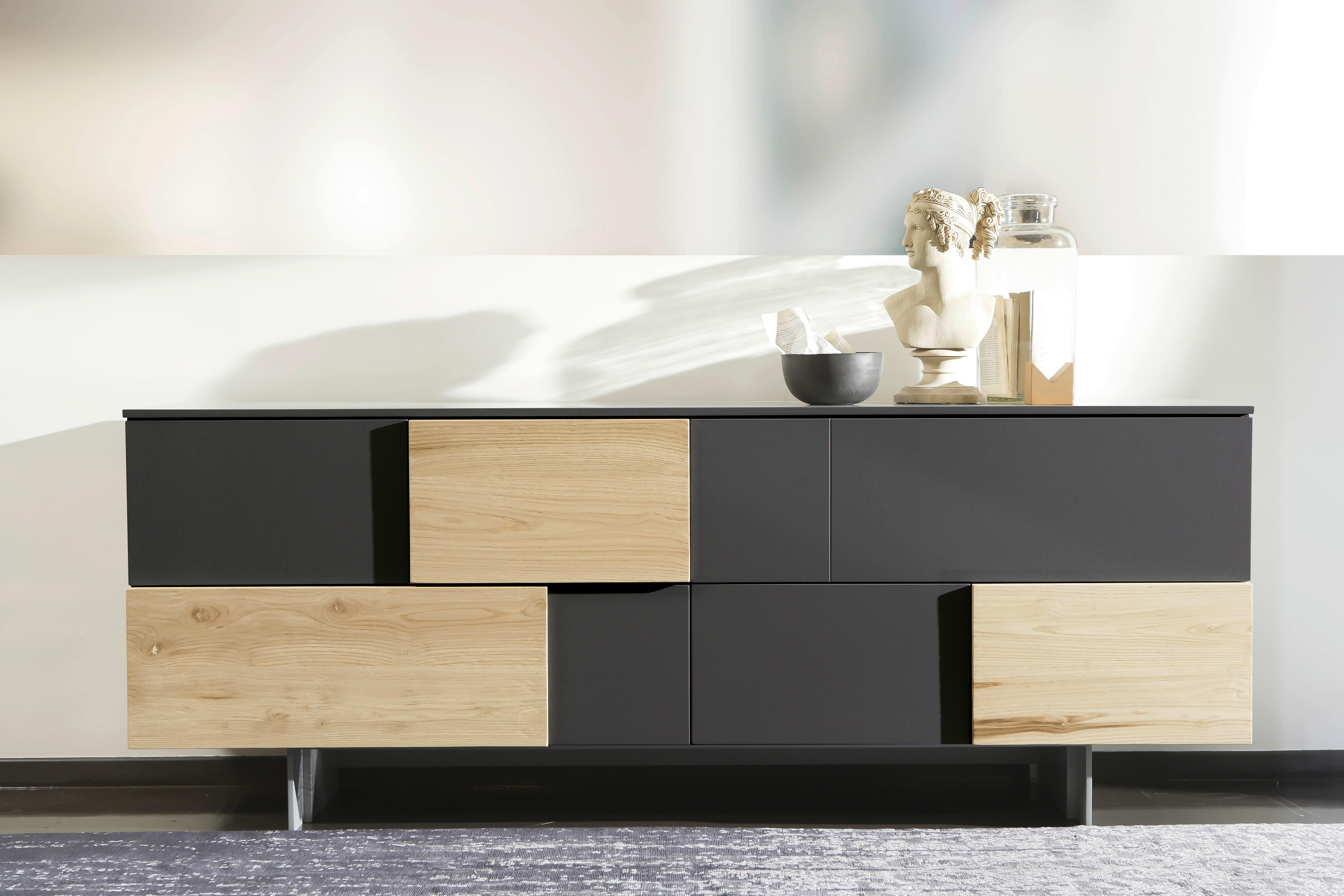 d-c-fix Klebefolie Uni anthrazit B/L: ca. 90x210 cm Klebefolie_d-c-fix_F3465381 - anthrazit (90,00/210,00cm) - d-c-fix