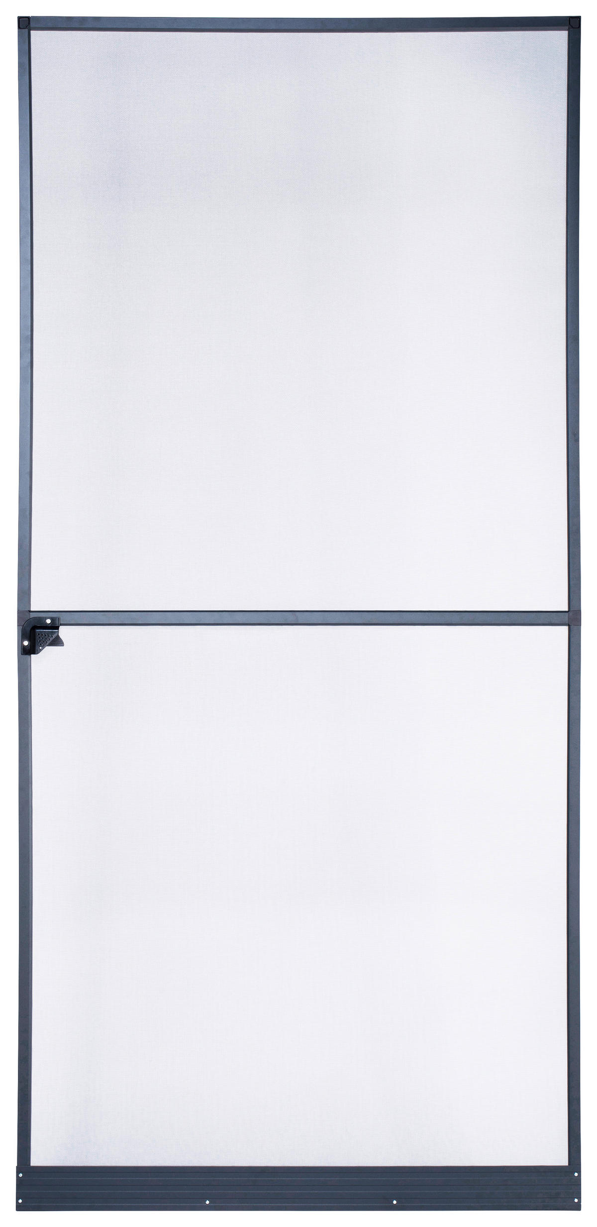 Fliegengitter anthrazit B/L: ca. 100x210 cm Fliegengitter-Spannrahmen-Tür - anthrazit (100,00/210,00cm)