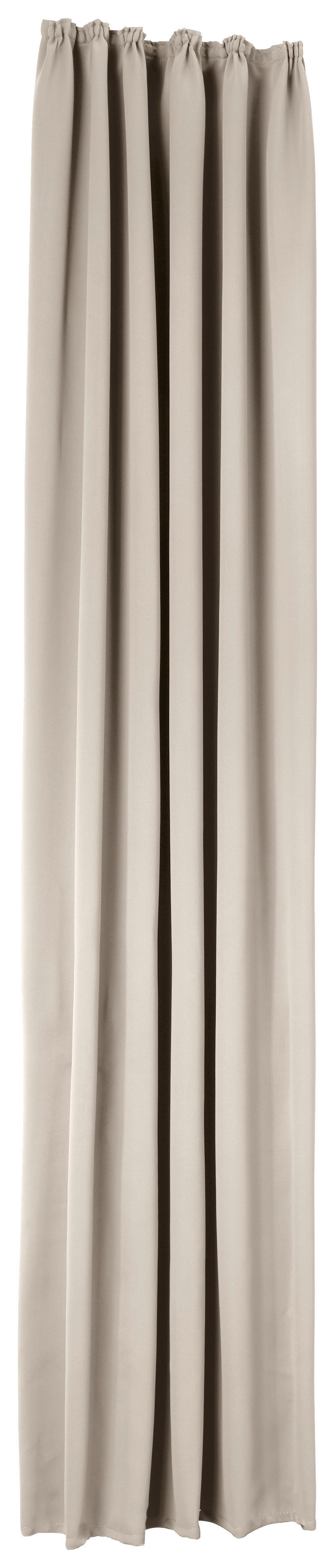 POCOline Verdunklungsvorhang Luna beige B/L: ca. 140x245 cm Luna - beige (140,00/245,00cm) - POCOline