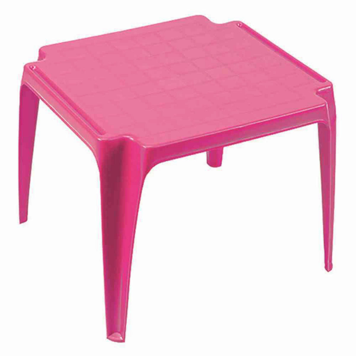 ProGarden Kindermöbel-Set pink Kunststoff B/H/L: ca. 38x53x43 cm Kindermöbel-Set_4xSessel_1xTisch - pink (43,00/38,00/53,00cm) - ProGarden