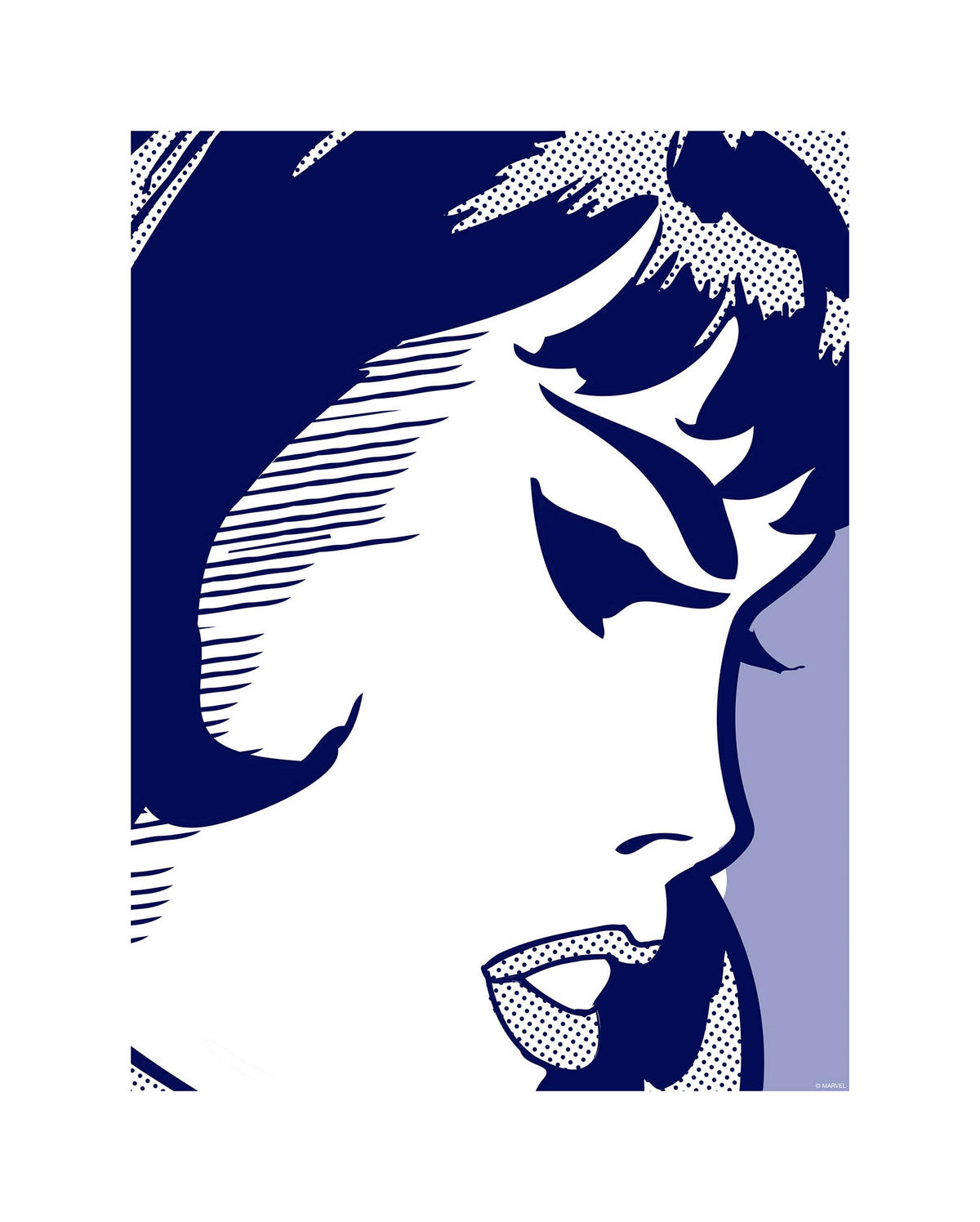 Komar Poster Agent Black Widow Disney B/L: ca. 40x50 cm Agent Black Widow - (40,00/50,00cm) - Komar