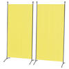 Grasekamp Doppelpack Stellwand gelb Polyester-Mischgewebe B/H: ca. 85x180 cm Doppelpack_Stellwand - gelb (85,00/180,00cm) - Grasekamp