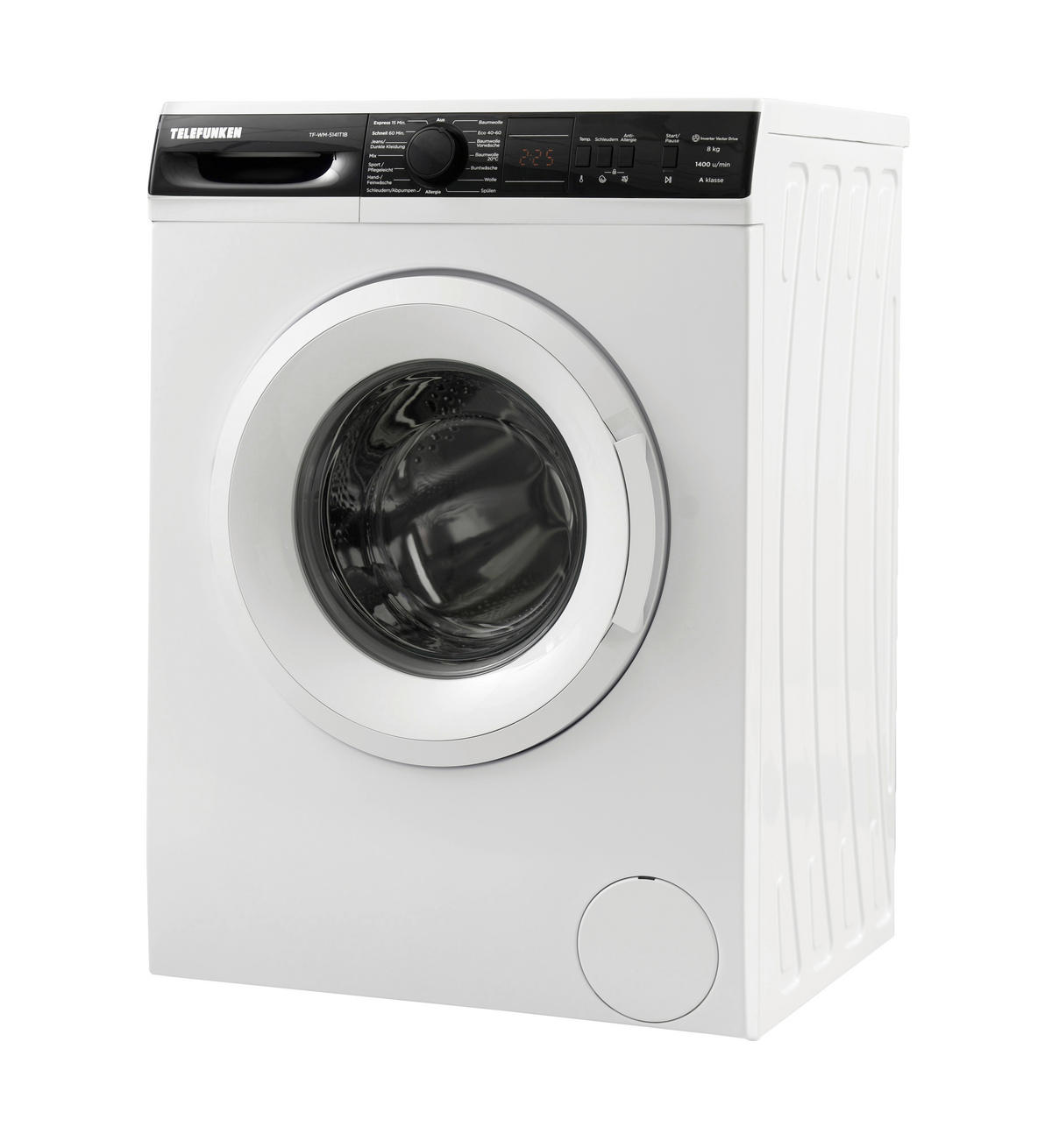 TELEFUNKEN Waschmaschine TF-WM-5141T1B weiß B/H/T: ca. 60x85x53 cm ca. 8 kg Waschmaschine TF-WM-5141T1B - weiß (60,00/85,00/53,00cm) - TELEFUNKEN