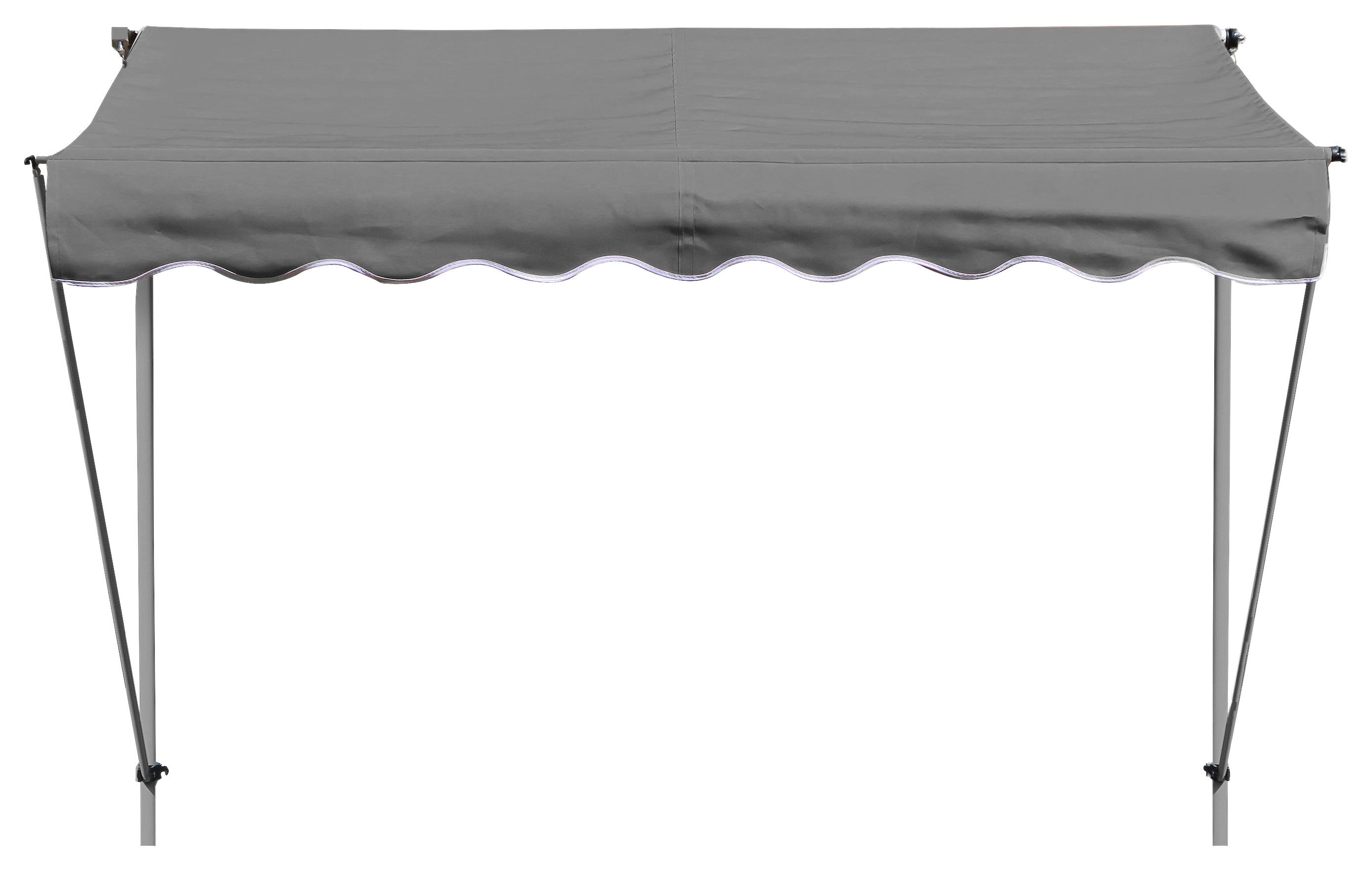 Klemm-markise Ontario Grau B/l: Ca. 205x130 Cm Ontario - grau (205,00/130,00cm)