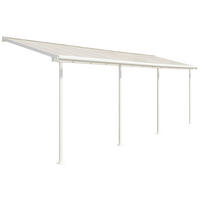 Palram Terrassendach Sierra weiß Aluminium B/H/T: ca. 671x300x288 cm Sierra - weiß (671,00/300,00/288,00cm) - Palram