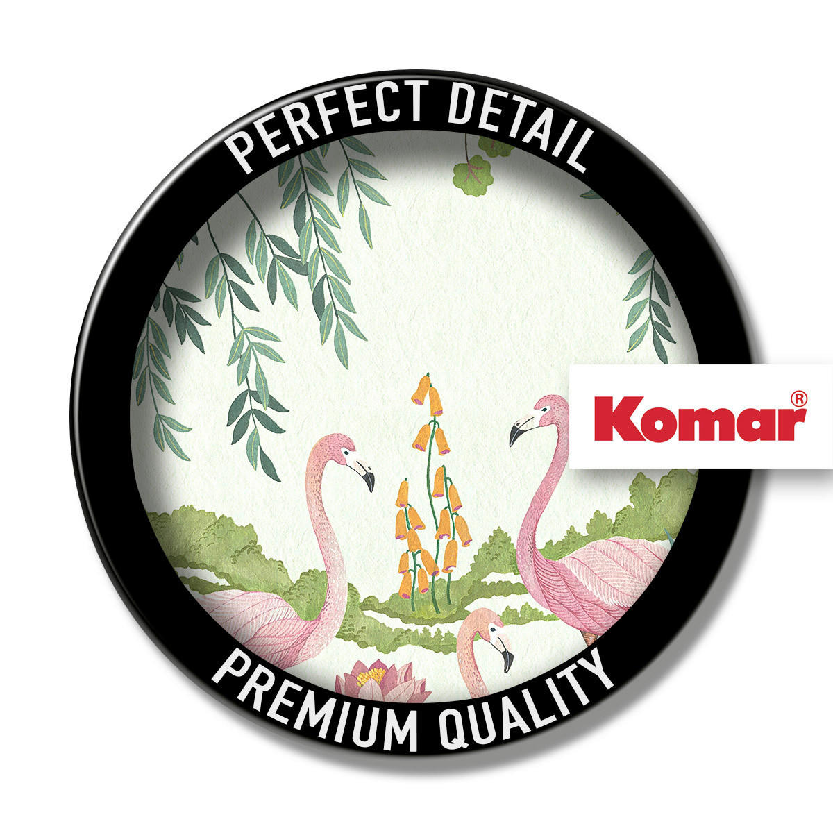 Komar Fototapete Flamingo Vibes Flamingo B/L: ca. 200x280 cm Flamingo Vibes - (200,00/280,00cm) - Komar
