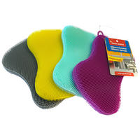 Schwamm sortiert B/H/L: ca. 8x2x13 cm Silikonschwamm - sortiert (13,00/8,00/2,00cm)