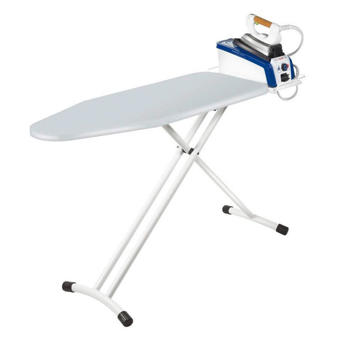 Polti Bügeltisch VAPORELLA VAPORELLA - weiß/grau (43,50/122,00cm) - Polti