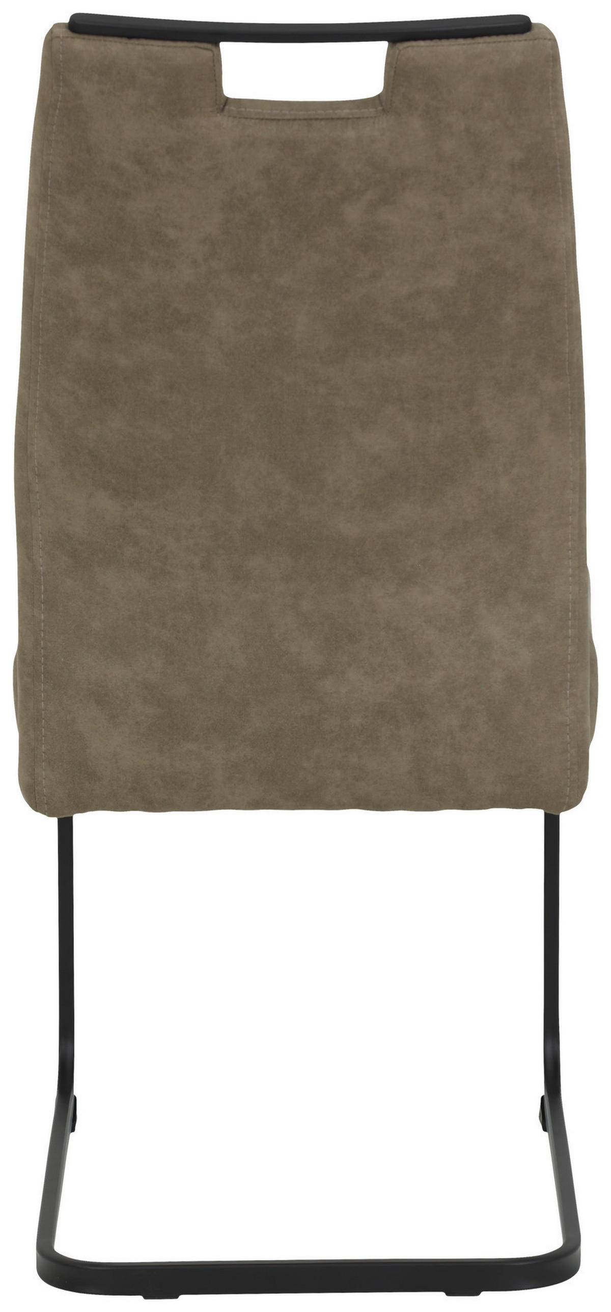 Schwingstuhl Kerstin schlamm Vintage B/H/T: ca. 49x100x61 cm Kerstin - schlamm/schwarz (49,00/100,00/61,00cm)