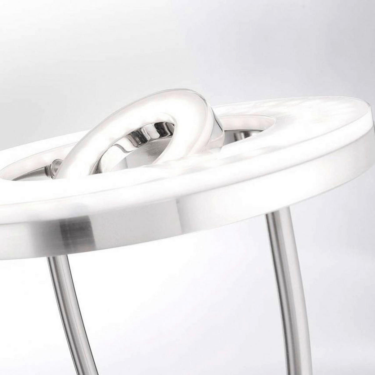 Just Light Deckenfluter 11778-55 silberweiß Metall Kunststoff H/D: ca. 188x29 cm 2 Brennstellen LED-Deckenfluter_mit_Lesearm_Helia - silberweiß (29,00/188,00cm) - Just Light