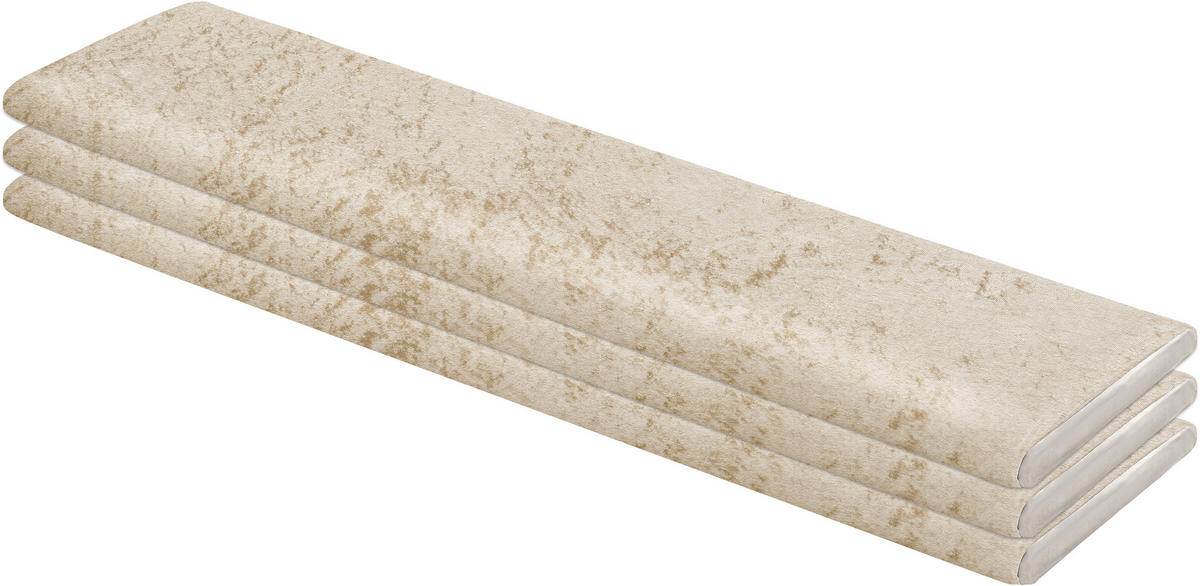 Dekostoff Pannesamt beige B: ca. 150 cm Pannesamt - beige (150,00cm)