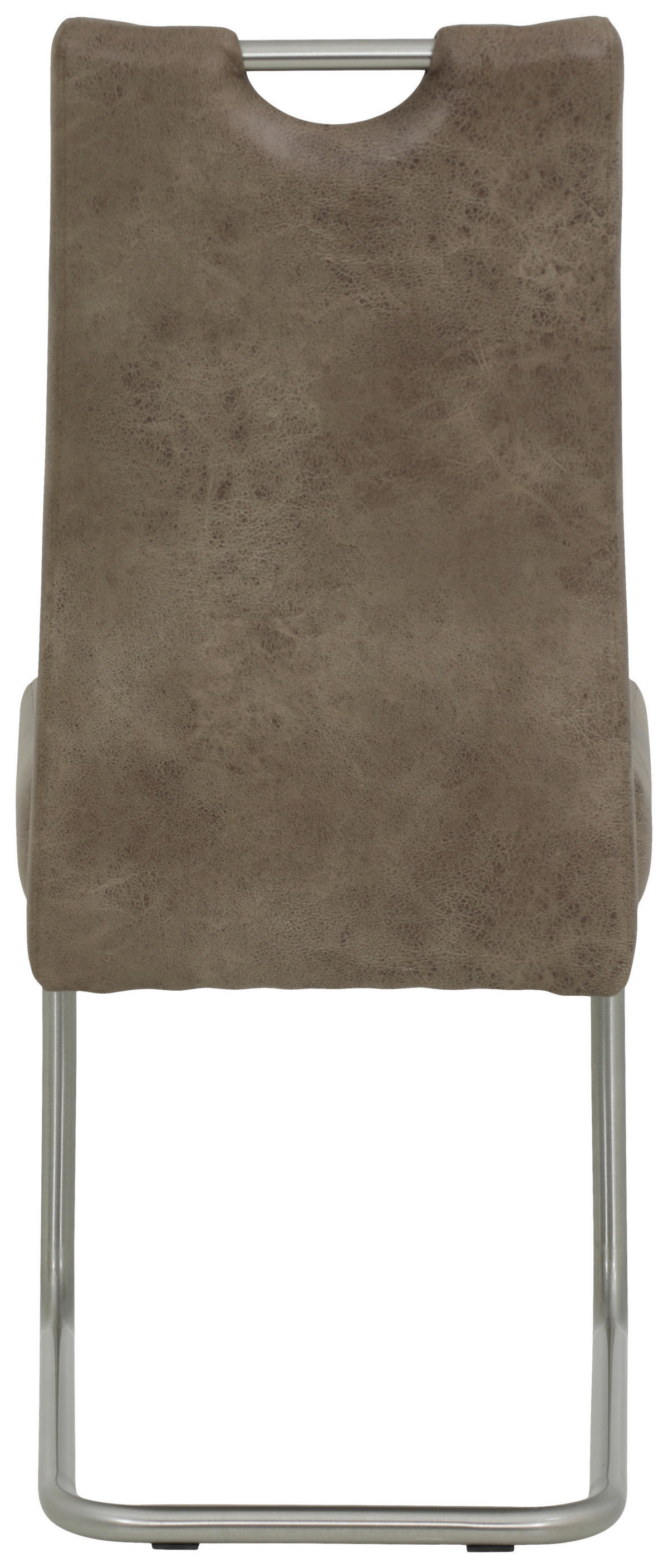 Schwingstuhl Sophia 2er Set schlamm Vintage Microfaser B/H/T: ca. 43x99x58 cm Sophia 2er Set - schlamm/Edelstahl (43,00/99,00/58,00cm) - Hela