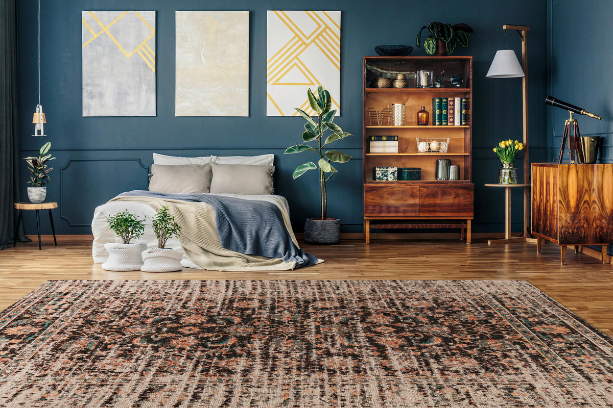 360Living Teppich Charme multicolor B/L: ca. 200x290 cm Charme - rot/multicolor (200,00/290,00cm) - 360Living