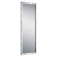 Mirrors&More Rahmenspiegel HANNI silber Optik B/H/T: ca. 50x150x2,5 cm HANNI - silber (50,00/150,00/2,50cm) - Mirrors&More