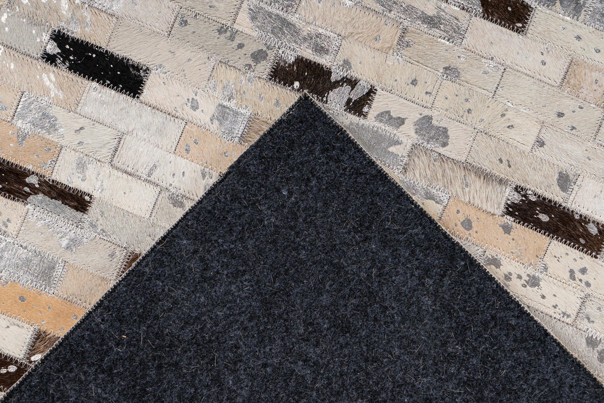 360Living Teppich Lavin multicolor B/L: ca. 120x170 cm Lavin - schwarz/multicolor (120,00/170,00cm) - 360Living
