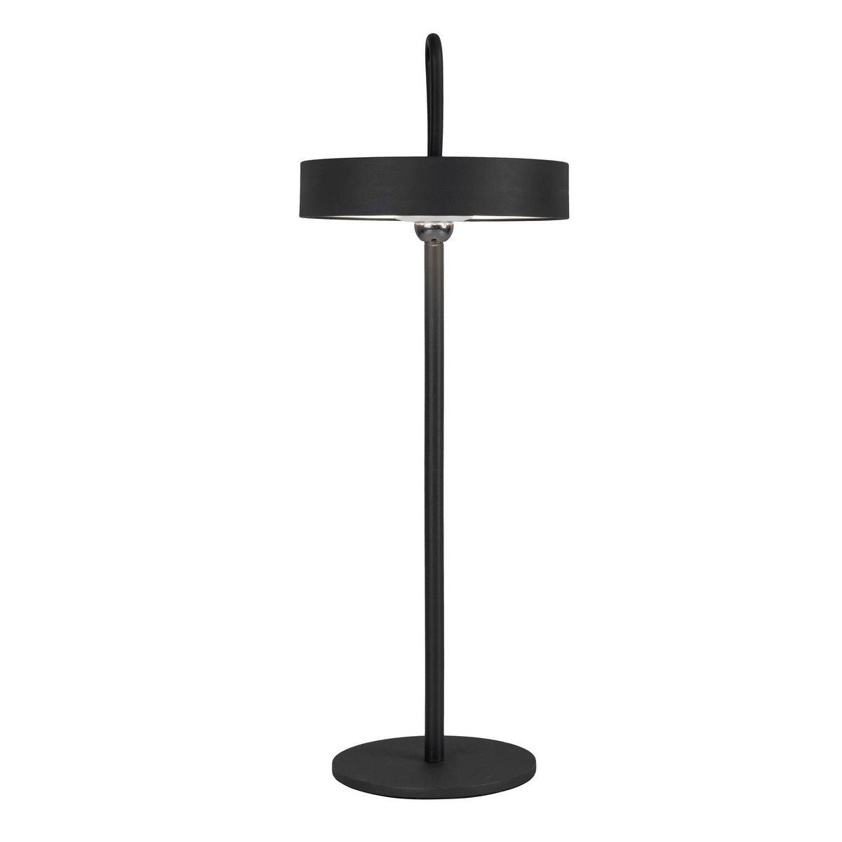Näve Leuchten Tischleuchte 5315322 schwarz Metall Kunststoff B/H/T: ca. 12,5x35x12,5 cm 1 Brennstellen Ella - schwarz (12,50/35,00/12,50cm) - Näve Leuchten