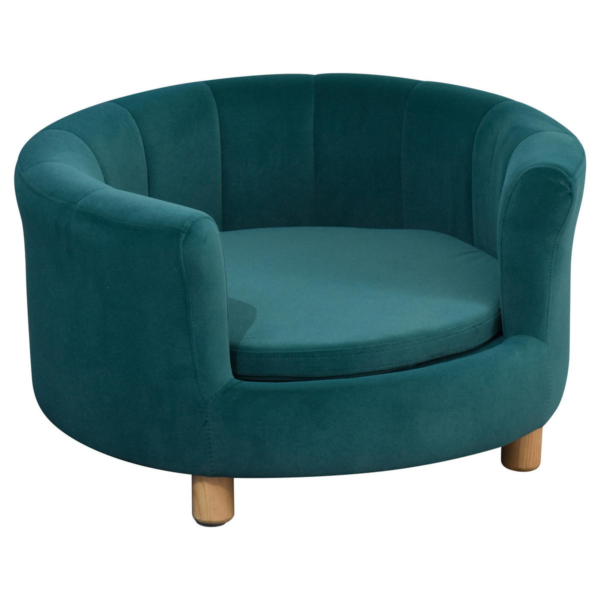 PawHut Hundesofa grün Schaumstoff B/H/L: ca. 65x37x64 cm Hundesofa - grün (64,00/65,00/37,00cm) - PawHut