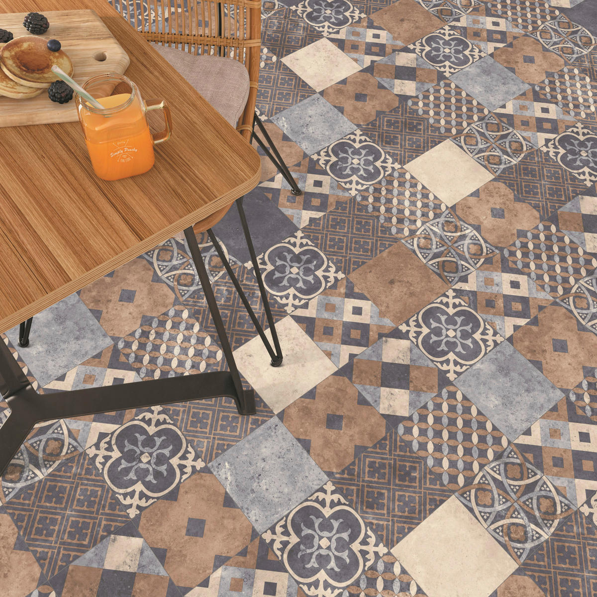 Vinylboden Iconik Multi Fliese B: ca. 400 cm pro m² Iconik - Multi (400,00cm)