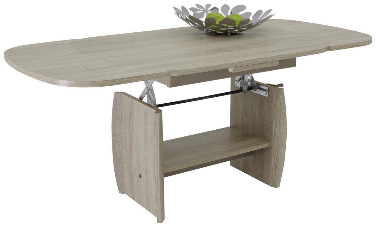 Hela Couchtisch MICHAEL III Eiche Sonoma Holzwerkstoff B/H/T: ca. 90x52x68 cm MICHAEL III - Eiche (90,00/52,00/68,00cm) - Hela