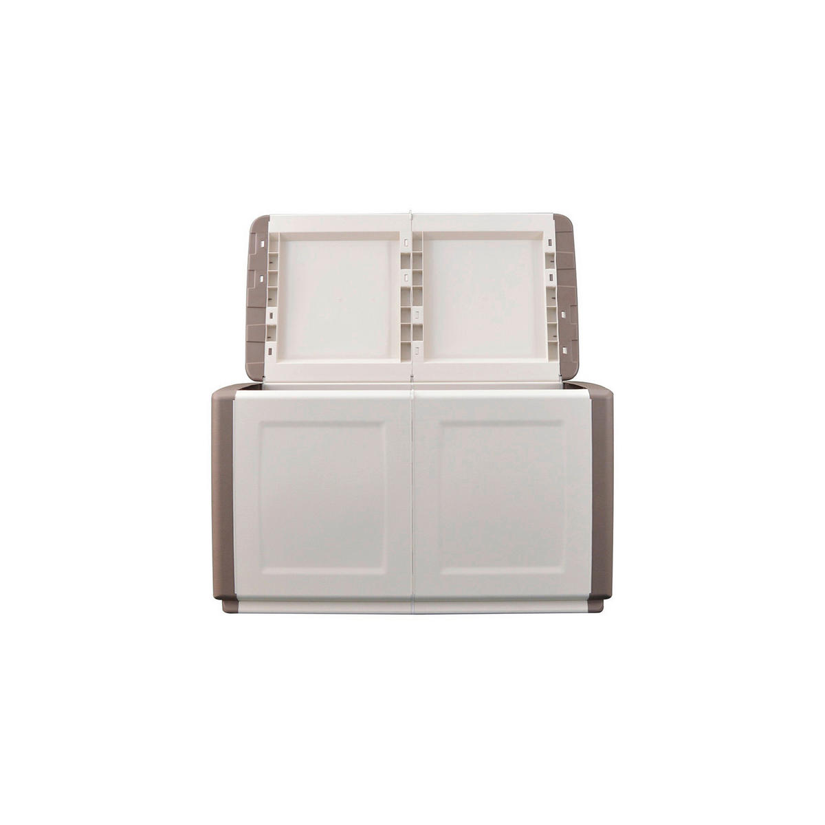 Artplast Multibox Cubo braun B/H/L: ca. 53x57x96 cm Cubo - braun/beige (96,00/53,00/57,00cm) - ArtPlast