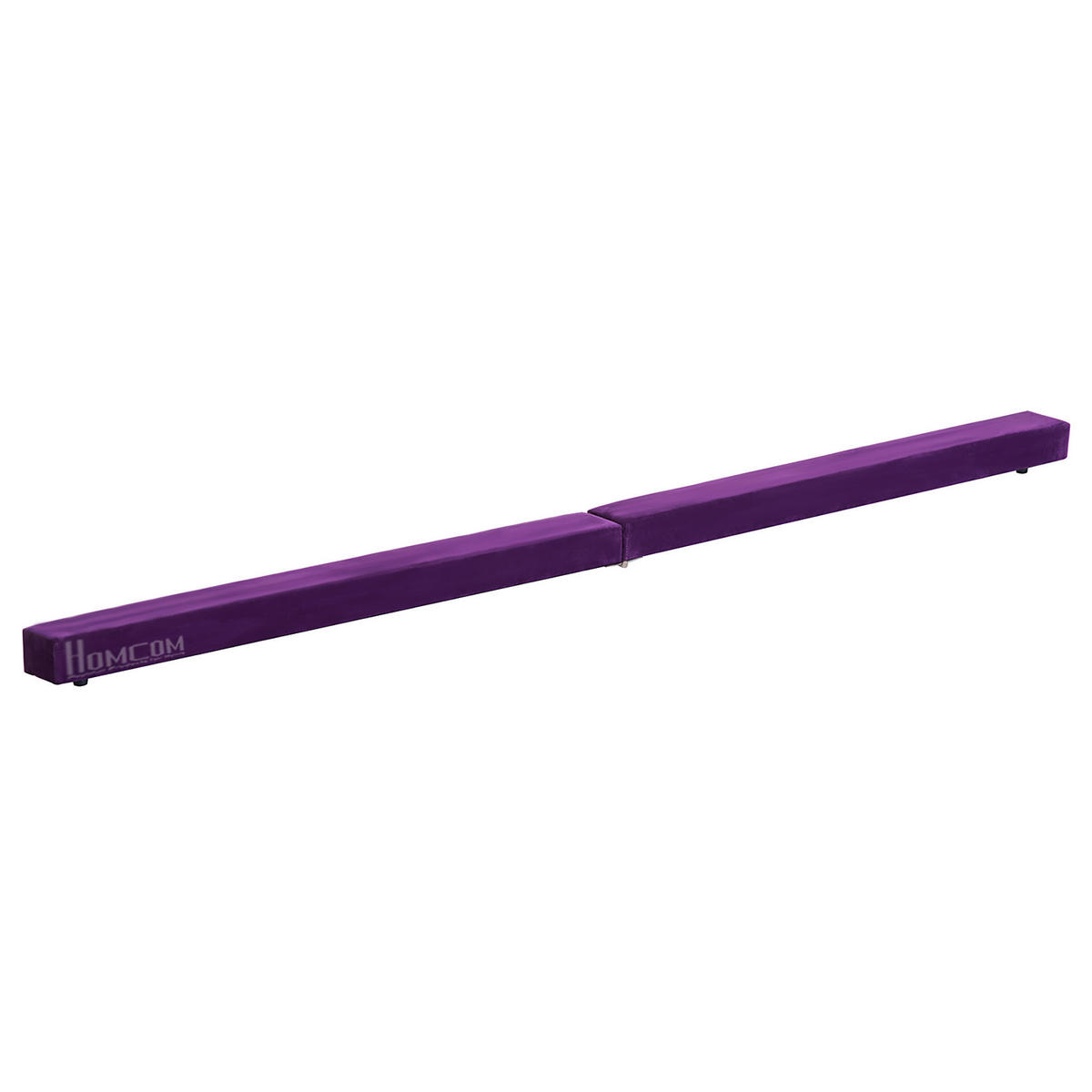 HOMCOM Schwebebalken violett Kiefer B/H/L: ca. 10x6,5x210 cm Schwebebalken - violett (210,00/10,00/6,50cm) - HOMCOM