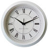 Mebus Wanduhr weiß B/H/L: ca. 5,5x25x25 cm Wanduhr_Quarz - weiß (25,00/5,50/25,00cm) - Mebus