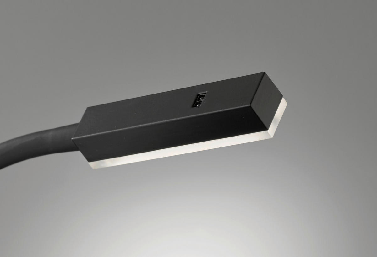 Fischer & Honsel LED-Wandspot 30167 schwarz Metall Acryl B/H/T: ca. 4x57x4 cm 1 Brennstellen Raik - schwarz (4,00/57,00/4,00cm) - Fischer & Honsel