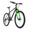 KS-Cycling Mountain-Bike Hardtail Xtinct grün Xtinct - schwarz/grün (46,00cm) - KS-Cycling