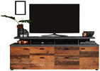 Tv-lowboard Mood Old Wood Nachbildung Beton Dunkel Optik B/h/t: Ca. 180x65x44 Cm Mood - (180,00/65,00/44,00cm)