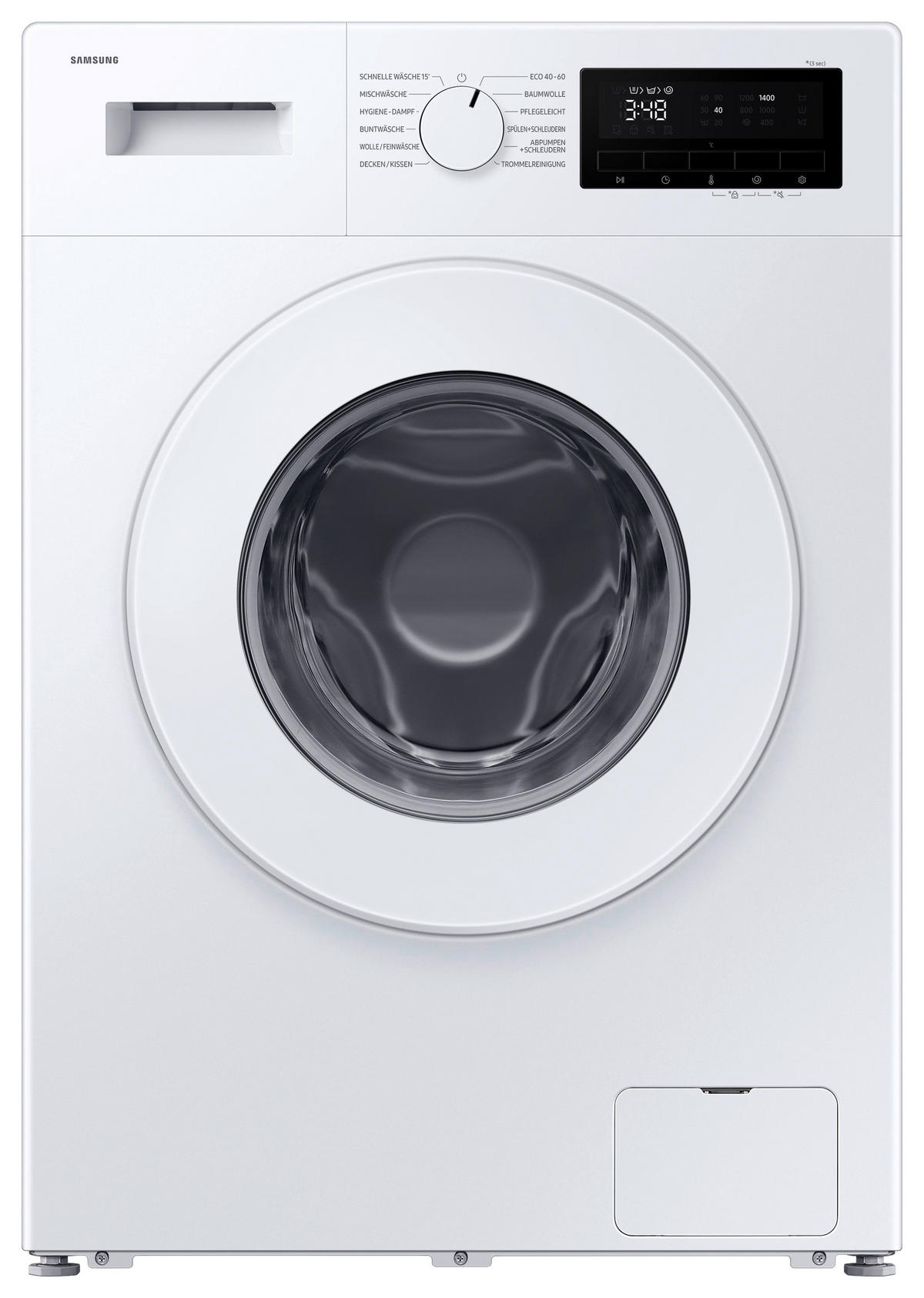 Samsung Waschmaschine WW90FG3M05TWEG weiß B/H/T: ca. 60x85x52 cm Waschmaschine WW90FG3M05TWEG - weiß (60,00/85,00/52,00cm) - Samsung