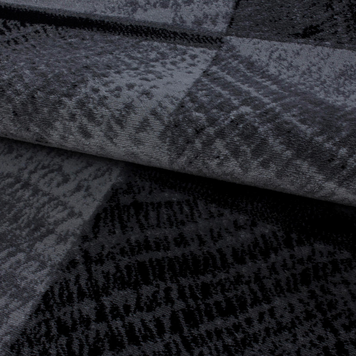 Ayyildiz Teppich PLUS schwarz B/L: ca. 80x150 cm PLUS - schwarz (80,00/150,00cm) - Ayyildiz
