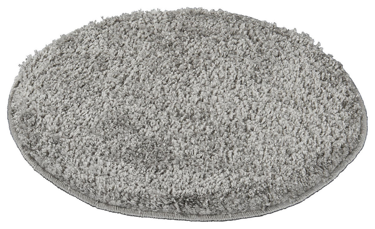 Hochflorteppich Smile grau D: ca. 160 cm Smile - grau (160,00cm)