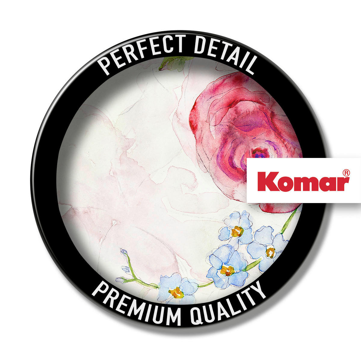 Komar Fototapete Floret D: ca. 125 cm Floret - (125,00cm) - Komar