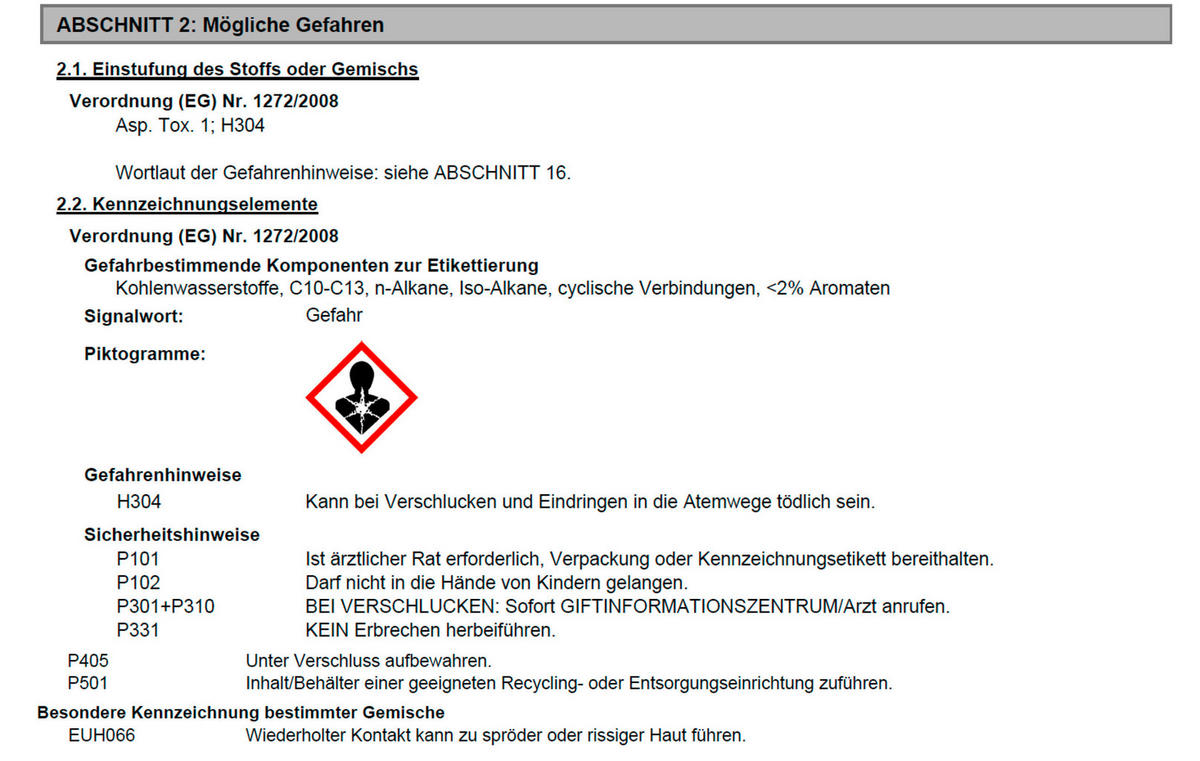 Terpentinersatz ca. 0,5 l Terpentinersatz 500ml - (500ml)