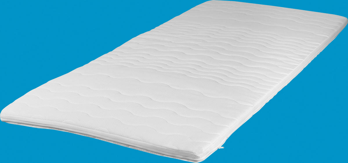 Viskotopper Vigo weiß Liegefläche B/L: ca. 100x200 cm Vigo - weiß (100,00/6,00/200,00cm)
