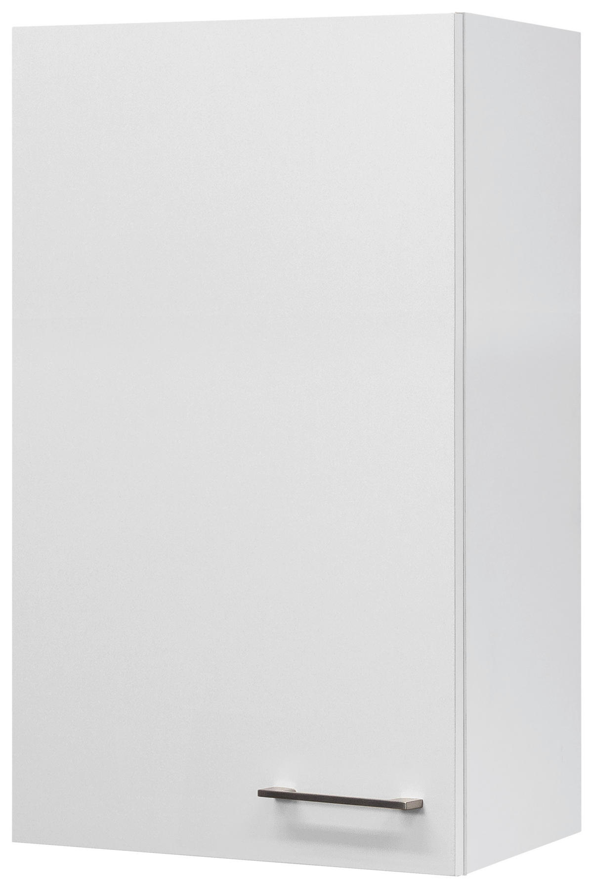 Hängeschrank Vita weiß matt B/H/T: ca. 50x89x32 cm Vita - weiß/Edelstahl (50,00/89,00/32,00cm) - Flex-Well