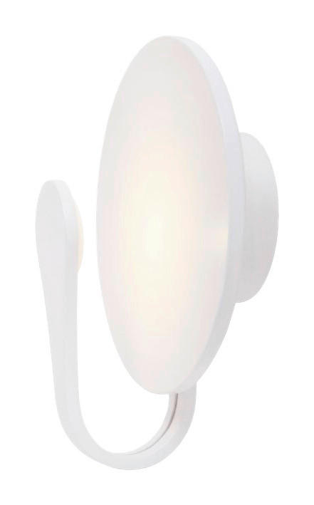 Näve Leuchten LED-Wandleuchte NV1176223 weiß Aluminium B/H/T: ca. 8x19x16 cm 1 Brennstellen