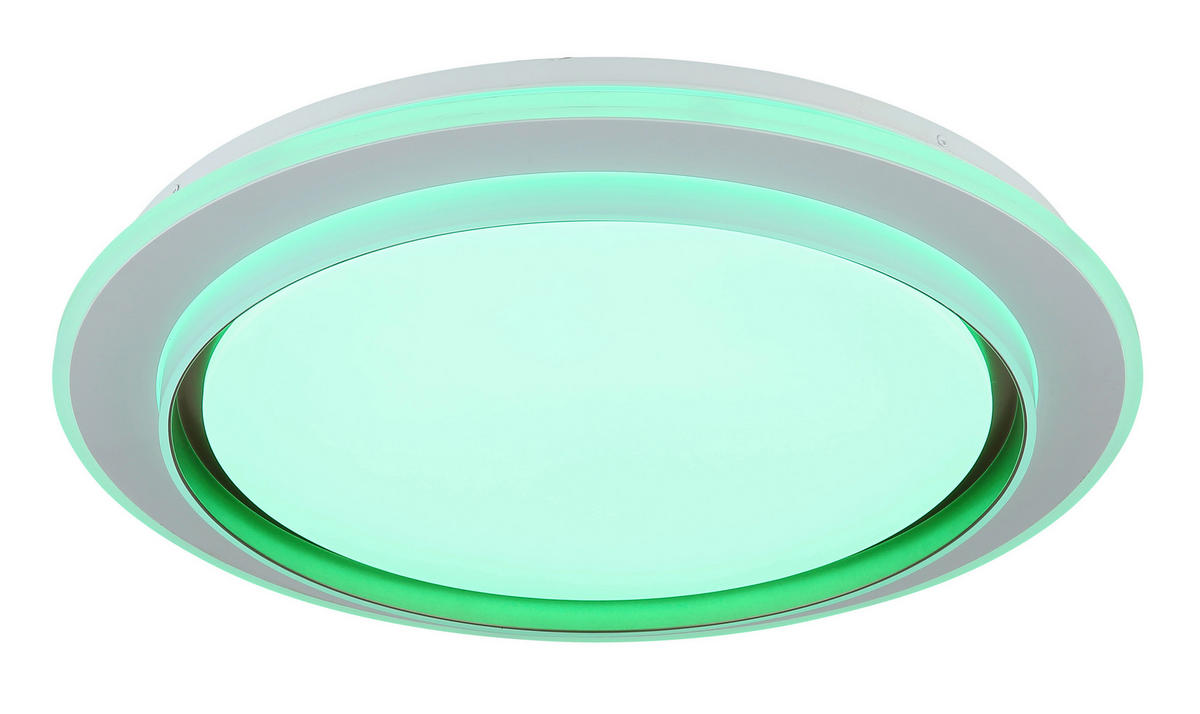 GLOBO Deckenventilator Deckenleuchte-Janice - weiß (49,50/7,50/49,00cm) - GLOBO