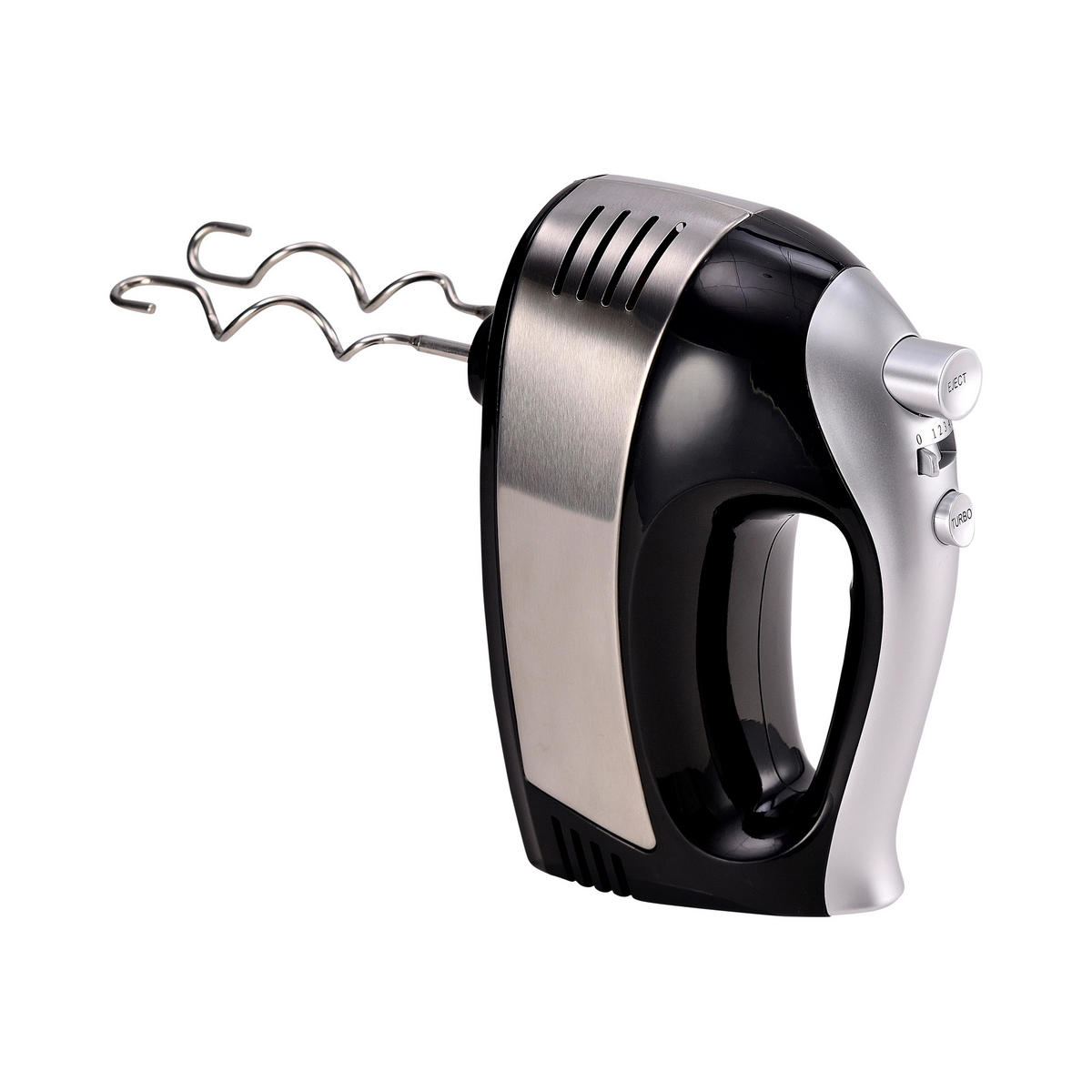SWISS HOME Stabmixer schwarz silber Edelstahl B/H/L: ca. 11x15,5x21,5 cm PETIT - schwarz/silber (21,50/11,00/15,50cm) - SWISS HOME