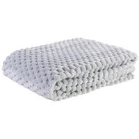 Wohndecke Wabe Wabe - silber (150,00/200,00cm) - POCOline