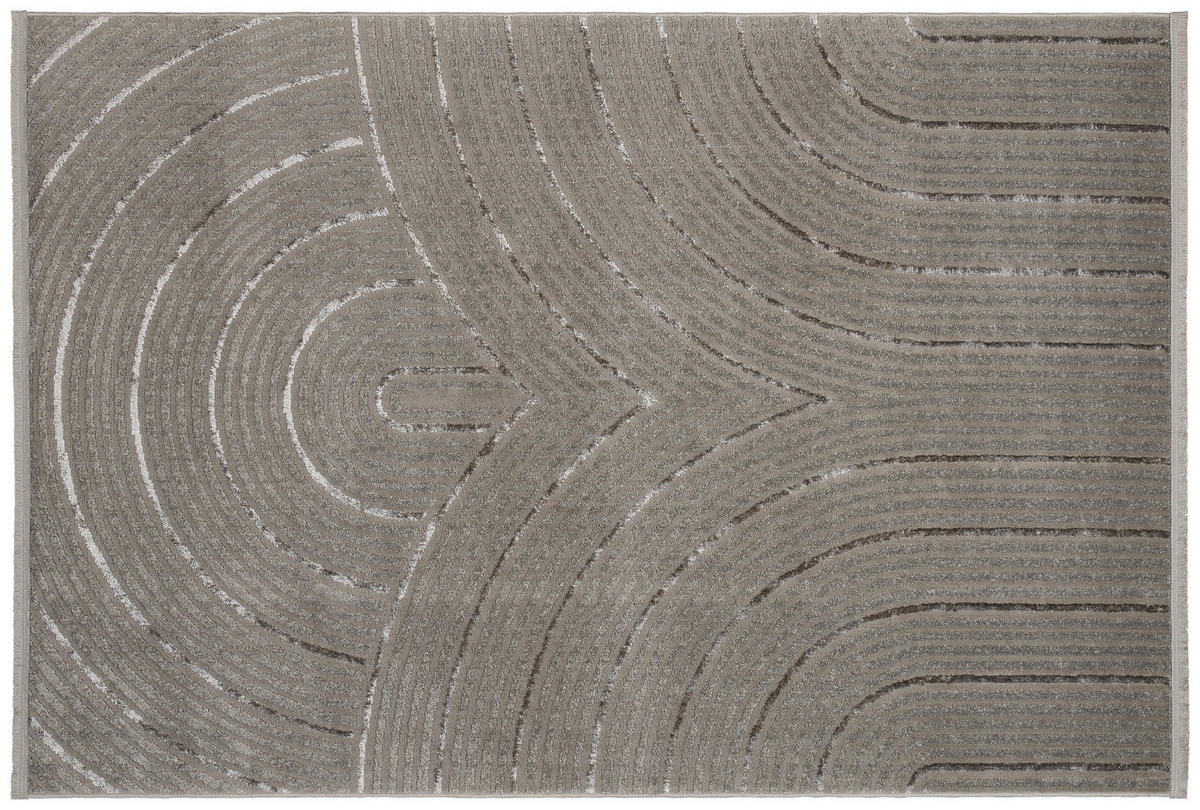 Webteppich Monte grau B/L: ca. 160x230 cm Monte - grau (160,00/230,00cm)