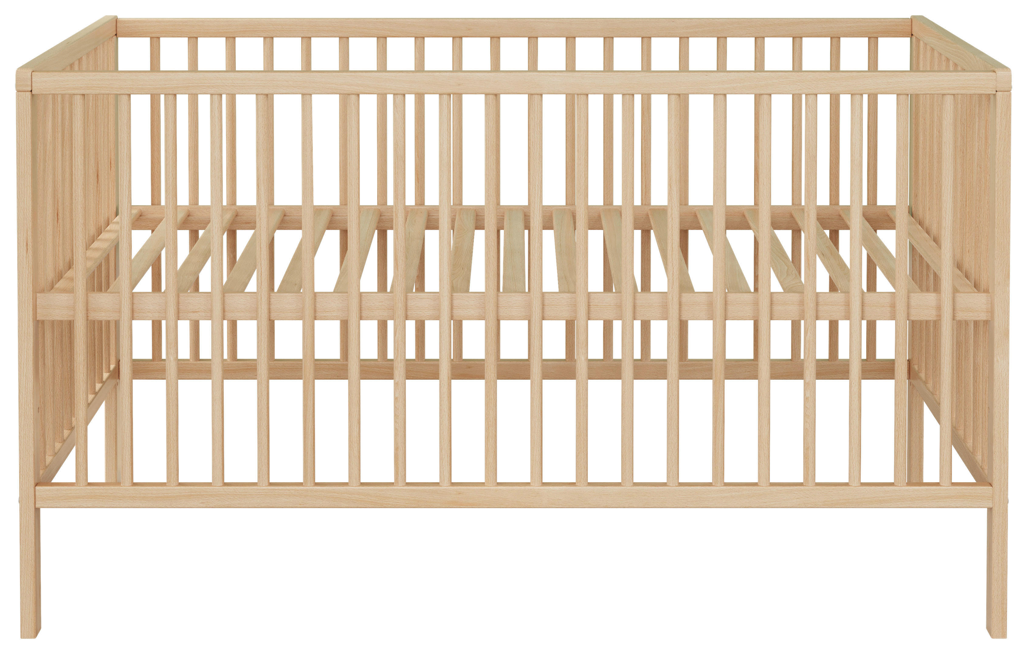 Babybett buche B/H/T: ca. 144x84x78 cm Liegefläche B/L: ca. 70x140 cm Universal_Babybett 1101-620-C3 - buche (144,00/84,00/78,00cm)
