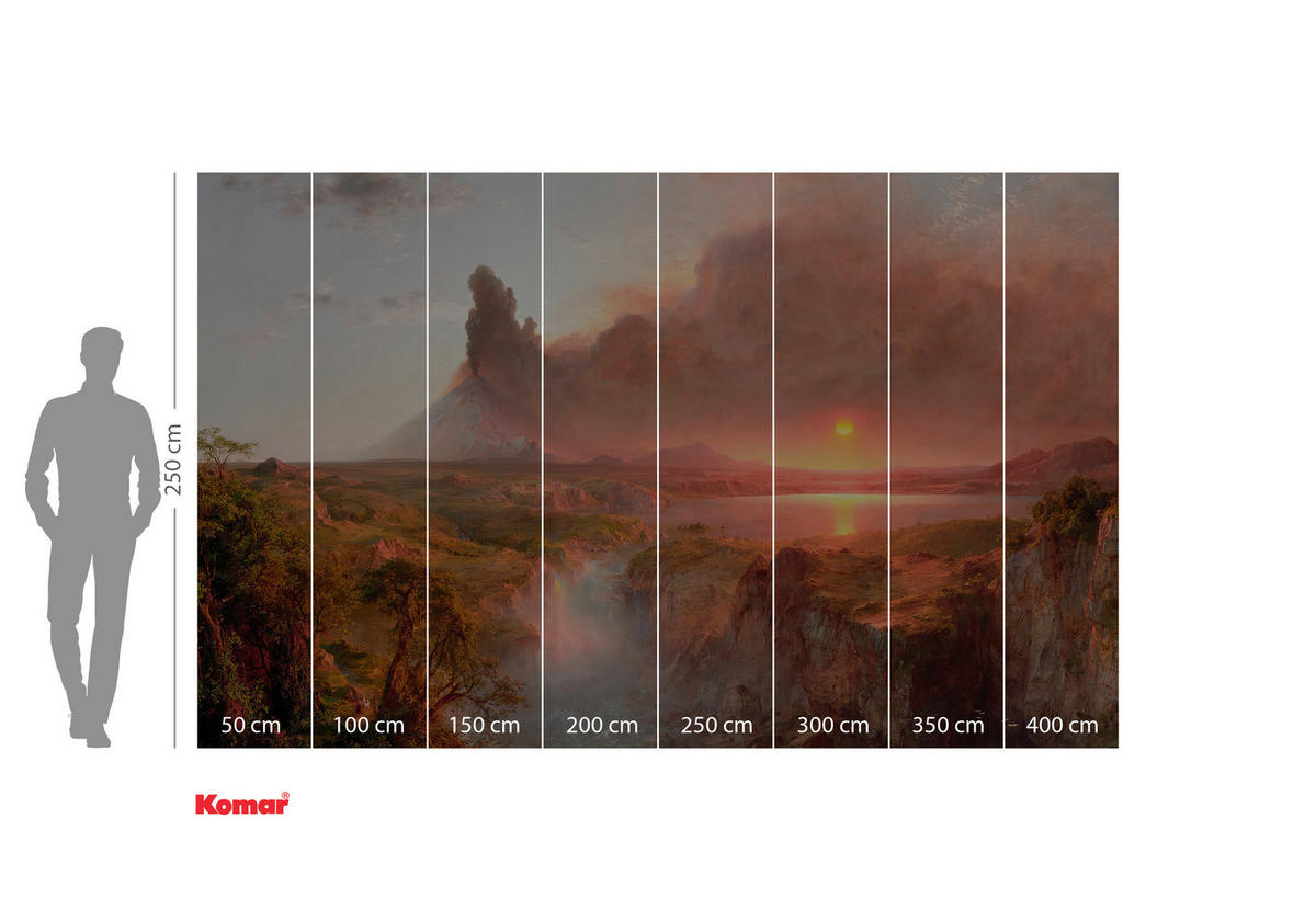 Komar Fototapete The Andes Berge B/L: ca. 400x250 cm The Andes - (400,00/250,00cm) - Komar