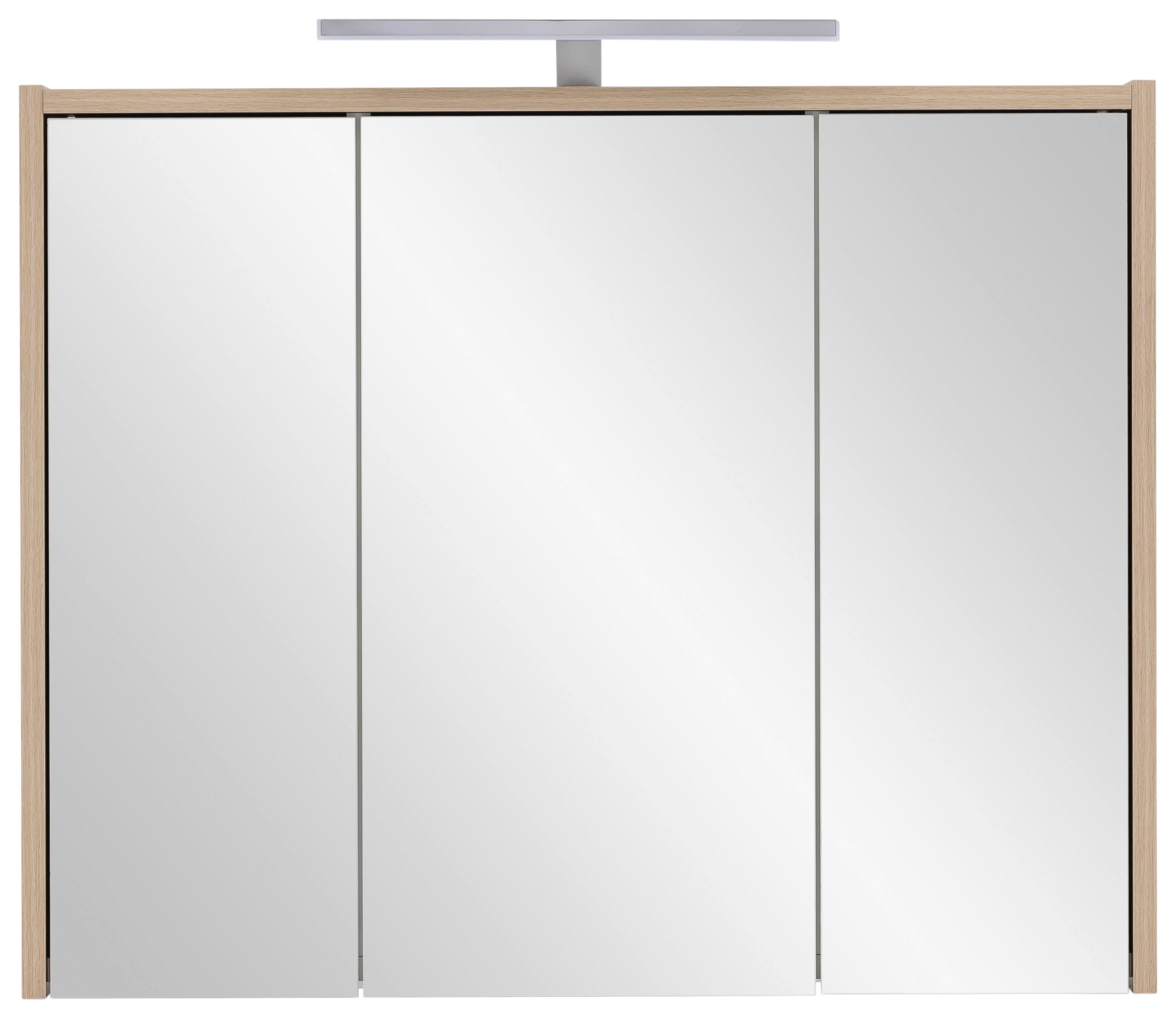 Spiegelschrank Flag Eiche hell Nachbildung B/H/T: ca. 74,5x64x16 cm Flag - Eiche (74,50/64,00/16,00cm) - Möbelpartner