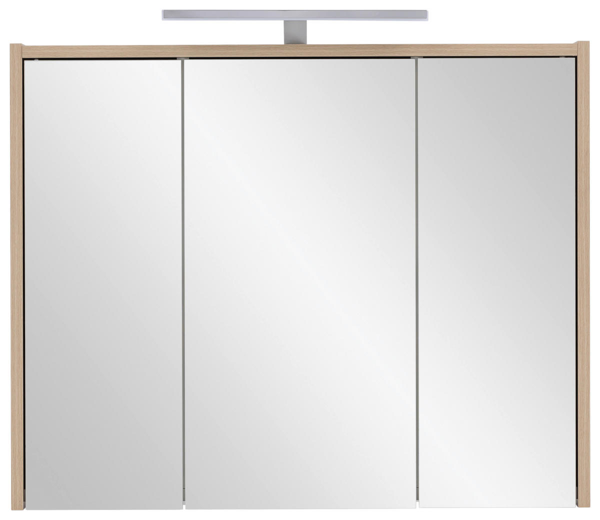 Spiegelschrank Flag Eiche hell Nachbildung B/H/T: ca. 74,5x64x16 cm Flag - Eiche (74,50/64,00/16,00cm) - Möbelpartner