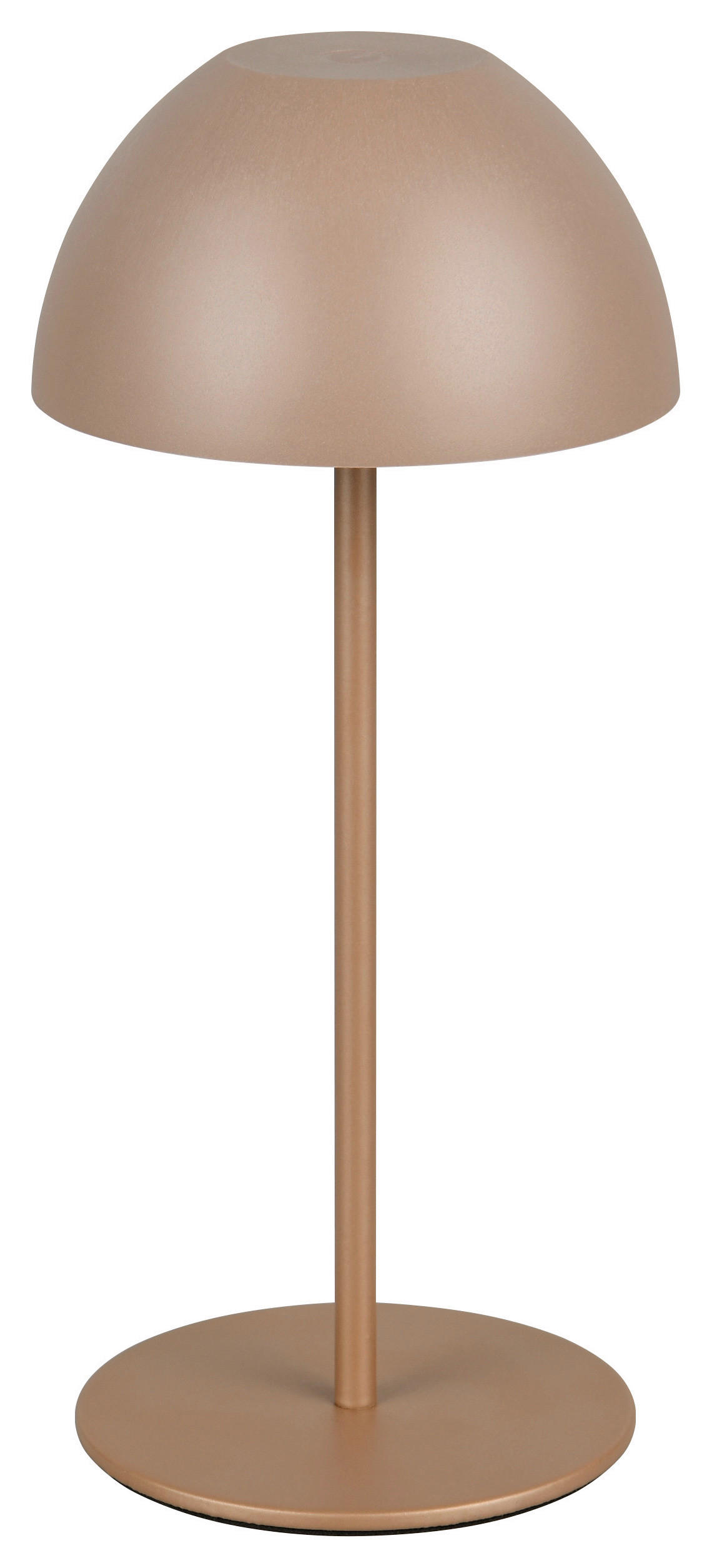 Reality LED Tischleuchte ORTIZ kaffee Kunststoff H: ca. 2 cm 1 Brennstellen Ortiz - kaffee (2,00cm) - Reality